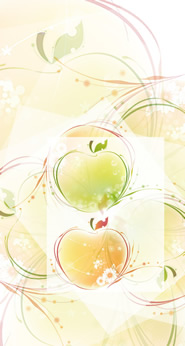 iPhone5/5s/5c用[744x1392]高画質壁紙「リンゴ-5｜apple」