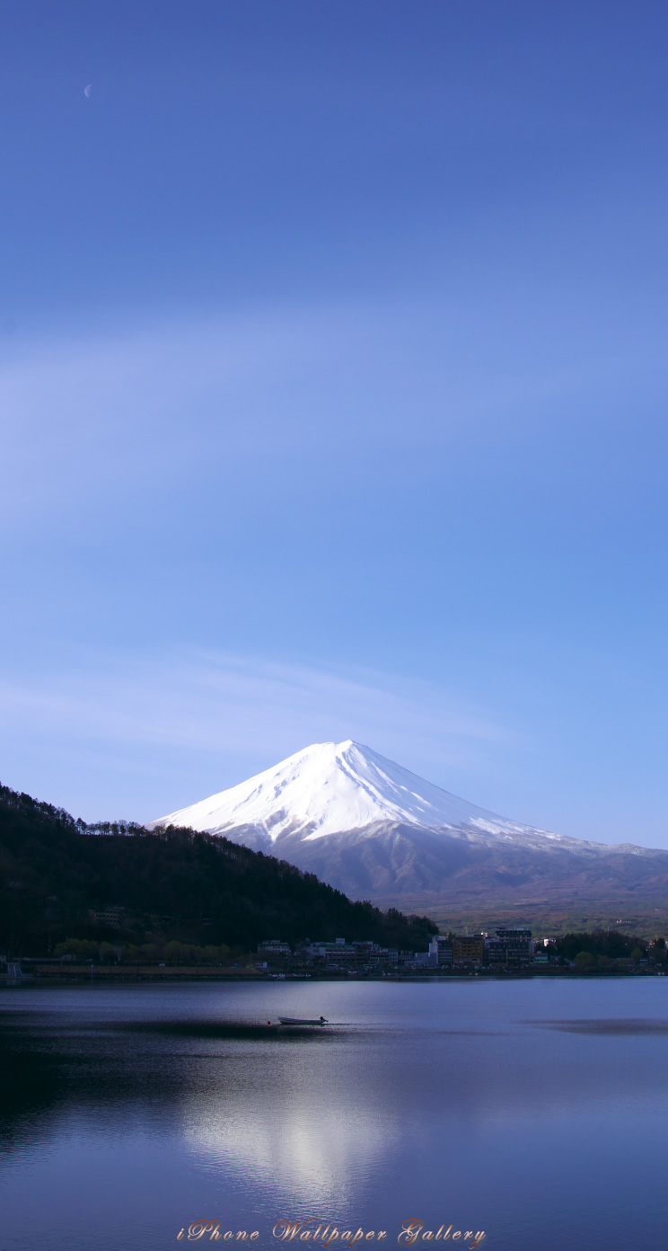 iOS 7-iPhone5用高画質壁紙「富士山-2」