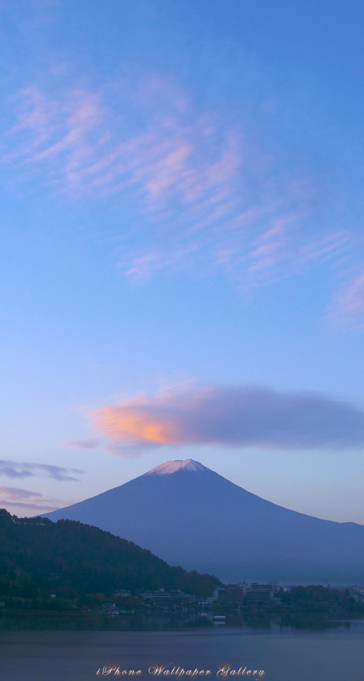 iOS 7-iPhone5用高画質壁紙「富士山-7」