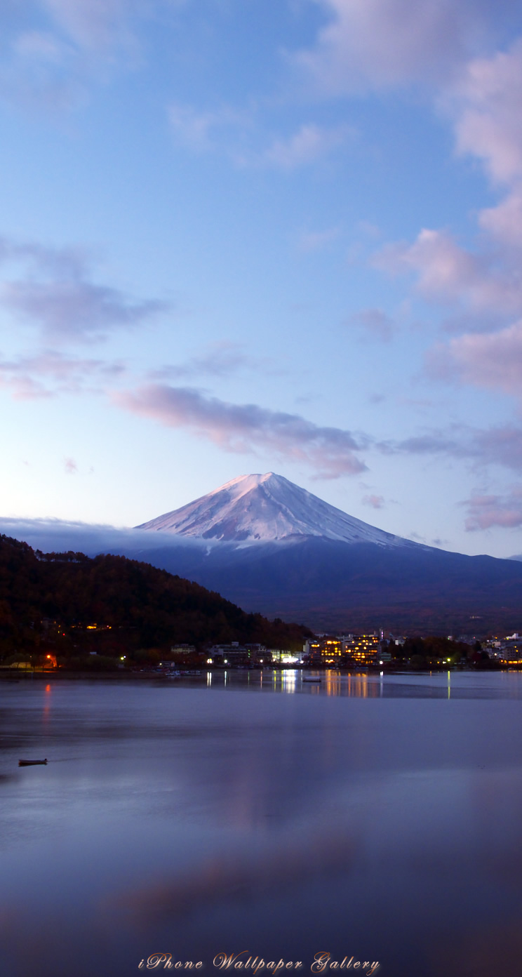 iOS 7-iPhone5用高画質壁紙「富士山-9」