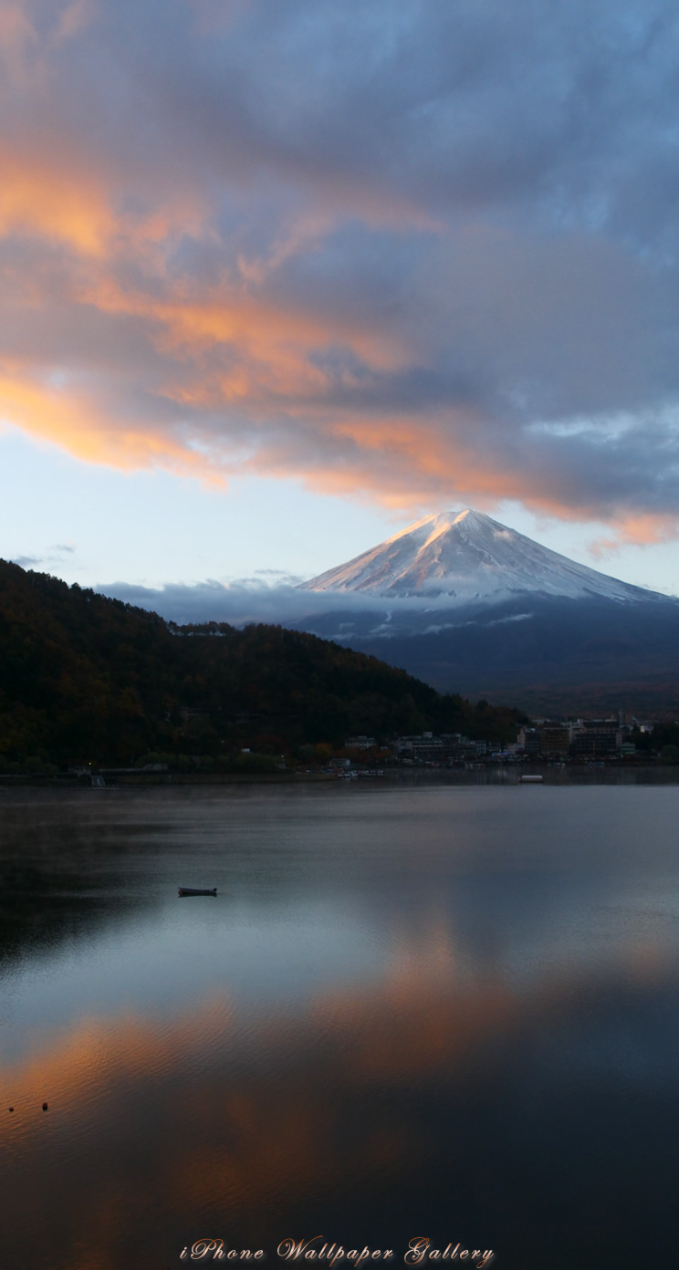 iOS 7-iPhone5用高画質壁紙「富士山-10」