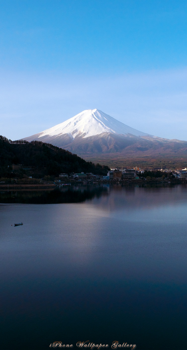 iOS 7-iPhone5用高画質壁紙「富士山-22」