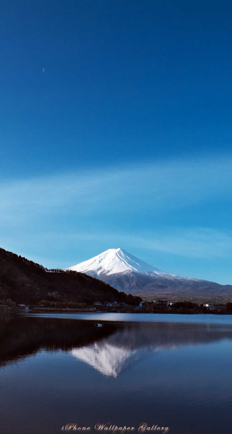 iOS 7-iPhone5用高画質壁紙「富士山-23」