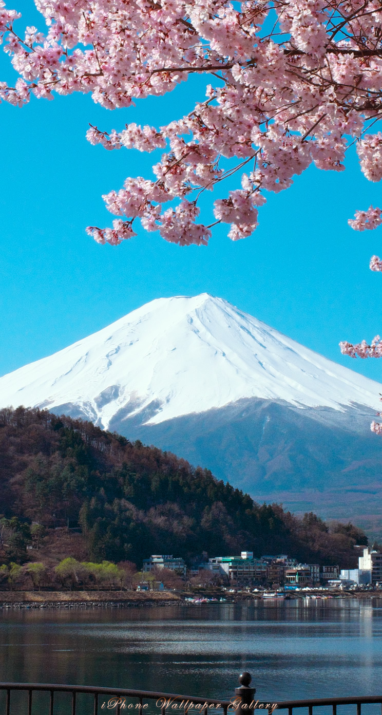 iOS 7-iPhone5用高画質壁紙「富士山-26」