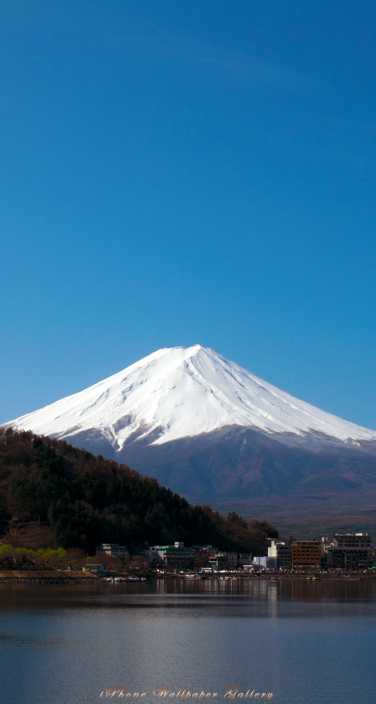 iOS 7-iPhone5用高画質壁紙「富士山-27」