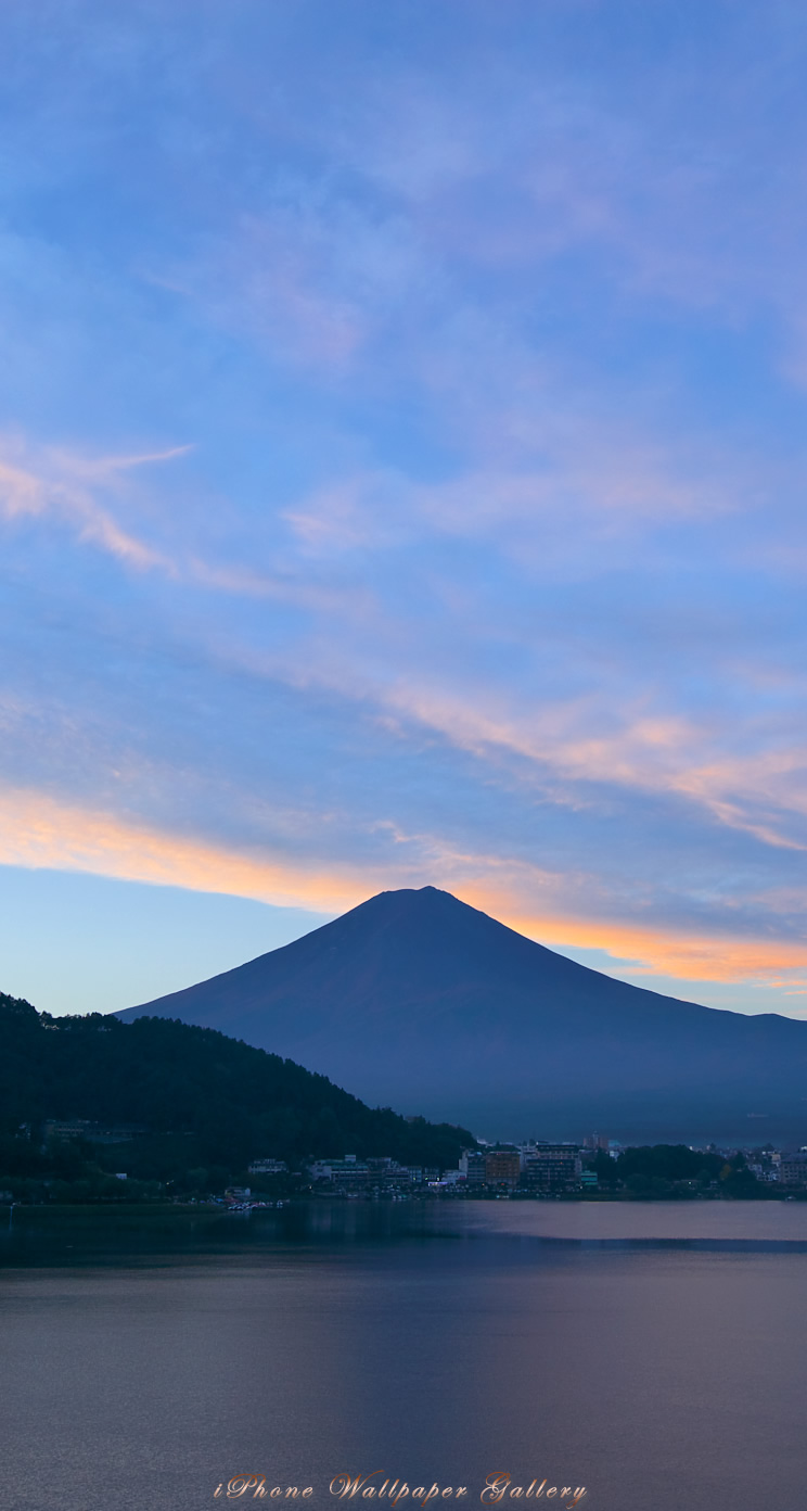 iOS 7-iPhone5用高画質壁紙「富士山-33」