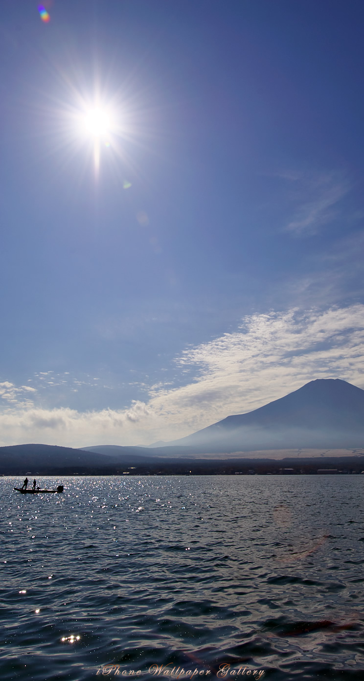 iOS 7-iPhone5用高画質壁紙「富士山-34」